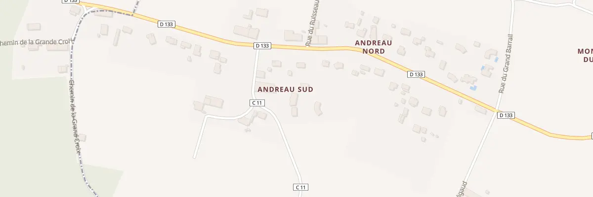 Plan du 3 Andreau-Sud à Saint-Genès-de-Fronsac