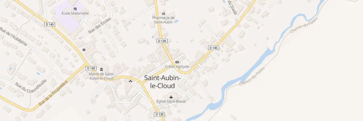 Plan du 1 Imp du Commerce à Saint-Aubin-le-Cloud