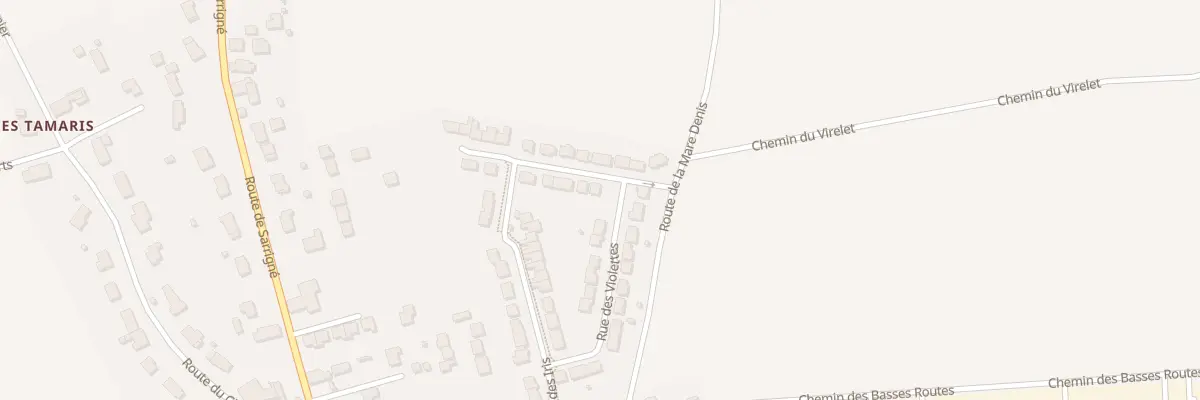 Plan du 2 Rue des Goganes à Loire-Authion