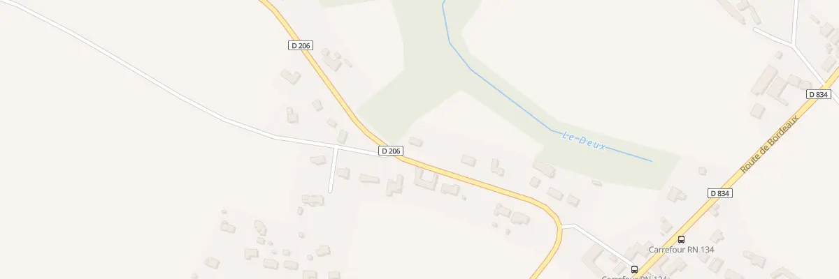 Plan du 32 Rte de Bournos à Navailles-Angos