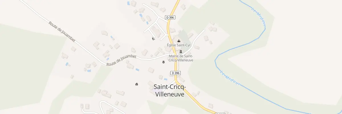 Plan du 7 Rte de Jouambet à Saint-Cricq-Villeneuve