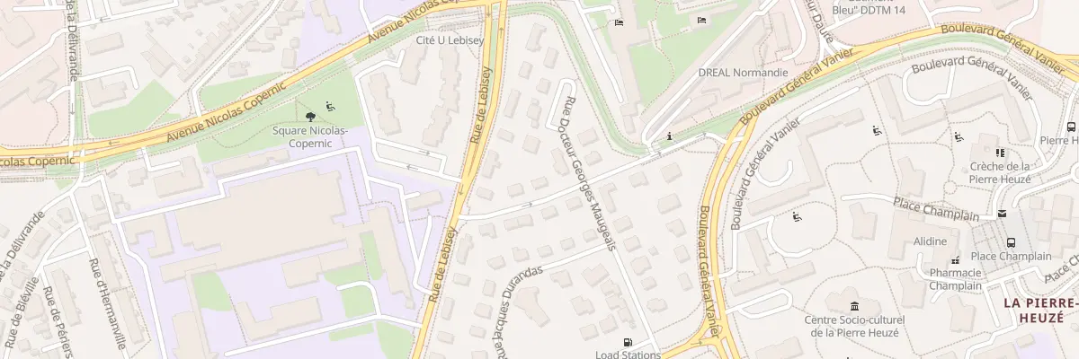 Plan du 5 Rue Antoine Cavelier à Caen