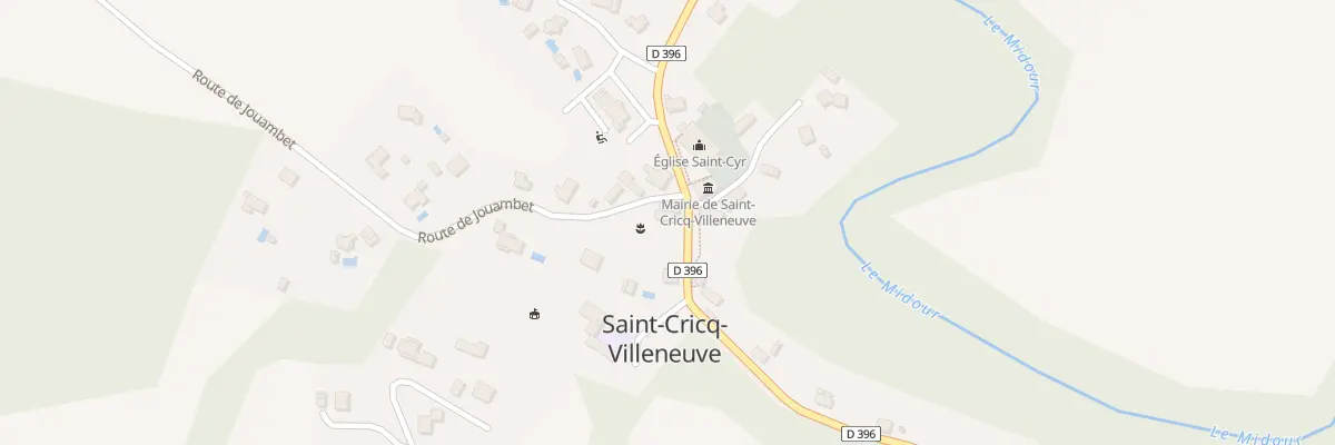 Plan du 22 Rue des Agouas à Saint-Cricq-Villeneuve