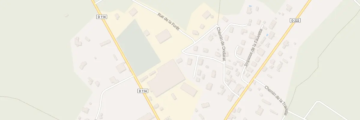Plan du 9 Lot des Écureuils à Préchac