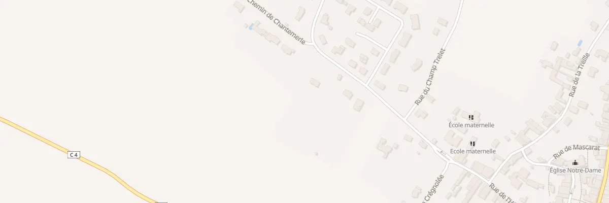 Plan du 53 Rue de l’Hôtel de Ville à Chizé
