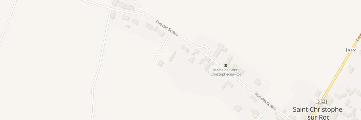 Plan du 17 Rue des Ecoles à Saint-Christophe-sur-Roc