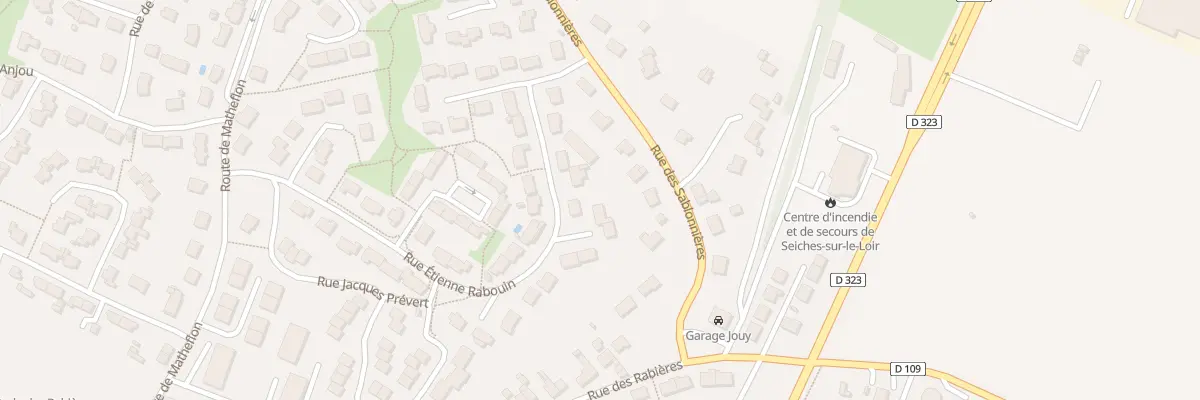 Plan du 32 Rue Etienne Rabouin à Seiches-sur-le-Loir