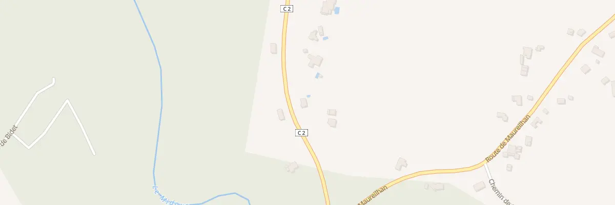 Plan du 212 Rte de Gaillères à Saint-Cricq-Villeneuve