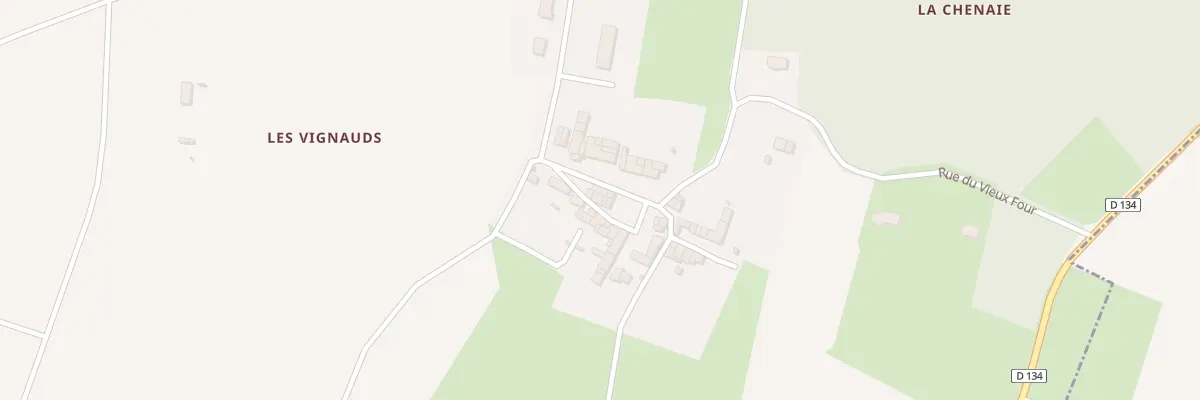 Plan du 3 Rue du Lavoir à Courcerac