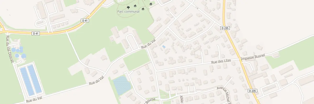 Plan du 30 Rue des Lilas à Fontenay-le-Marmion