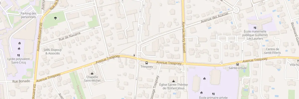 Plan du 86 Av Trespoey à Garlède-Mondebat
