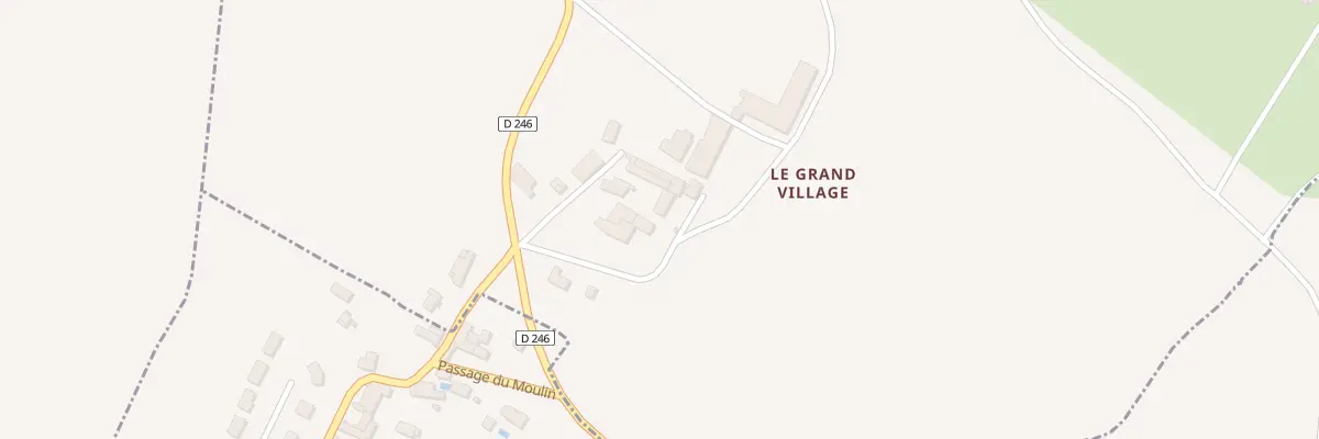 Plan du 32 Le Grand Village à Mouillac