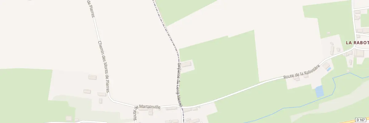 Plan du 5032 Le Bas Debonnoeil à Martainville