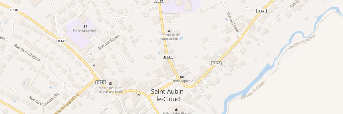 Plan du 26 Rue Edouard Pied à Saint-Aubin-le-Cloud