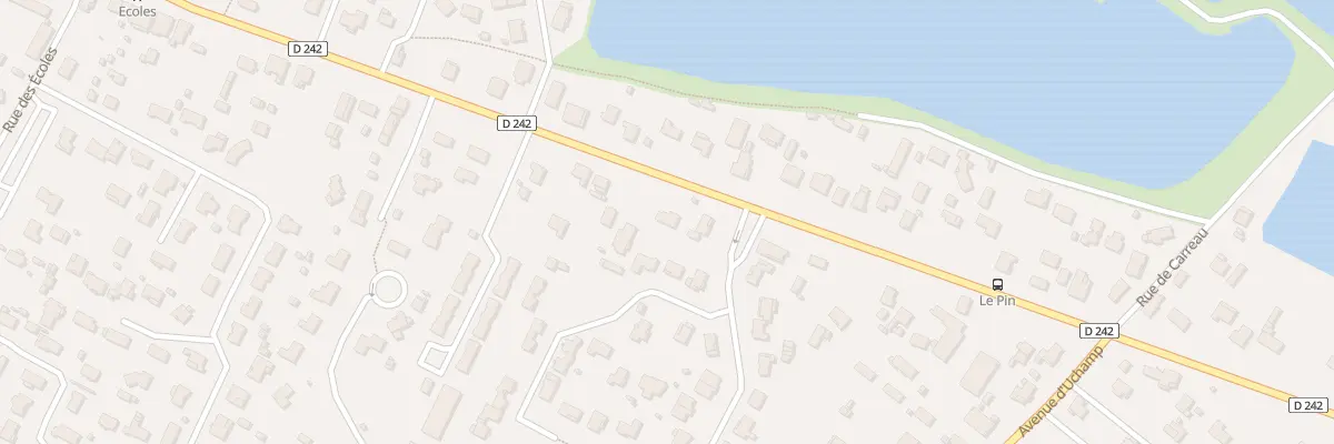 Plan du 383 Av du Général de Gaulle à Izon