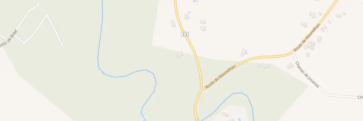 Plan du 97 Rte de Gaillères à Saint-Cricq-Villeneuve