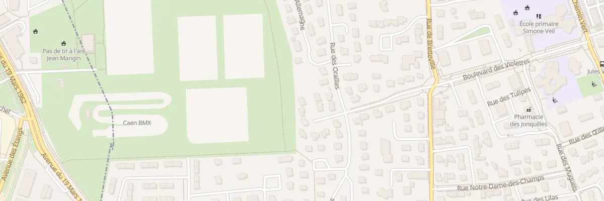 Plan du 6 Imp du Home à Ifs