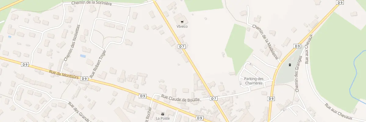 Plan du 15 Rue des Coëvrons à Sainte-Suzanne-et-Chammes