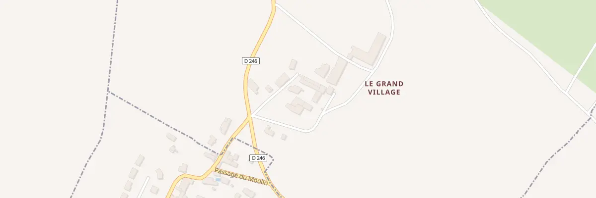 Plan du 23 Le Grand Village à Mouillac