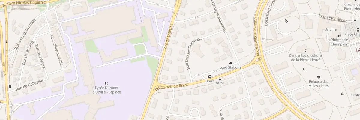 Plan du 3 Rue Jacques Durandas à Caen