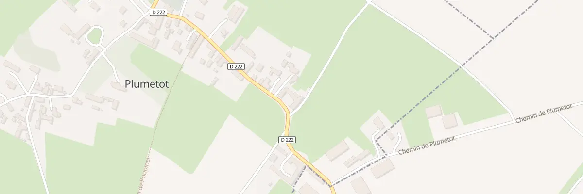 Plan du 31 Vc Bout aux Charrieres à Plumetot