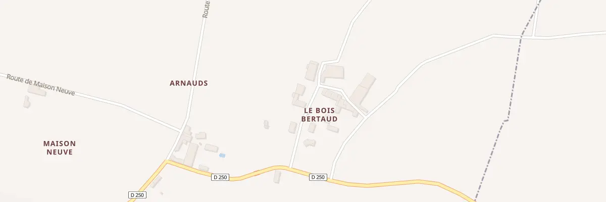 Plan du 11 Rte du Bois Bertaud à Réaux sur Trèfle