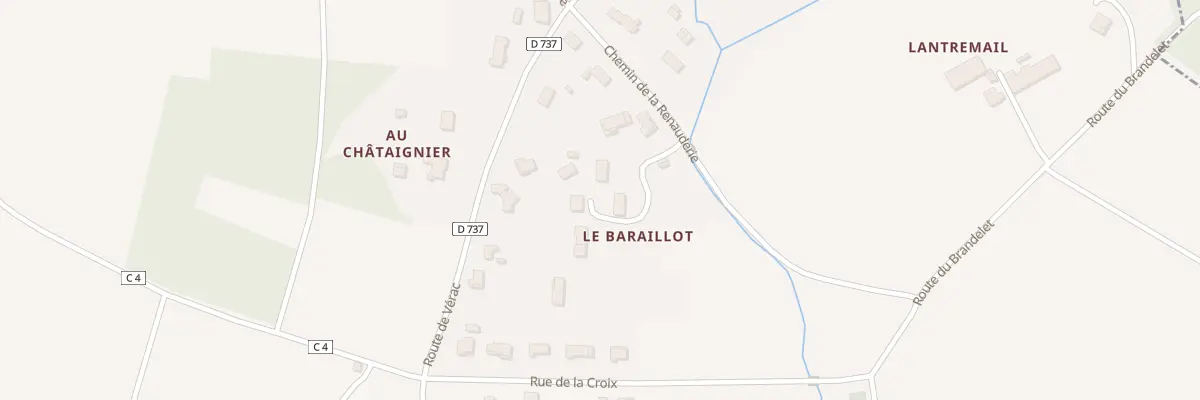 Plan du 172 Che du Tennis à Tarnès