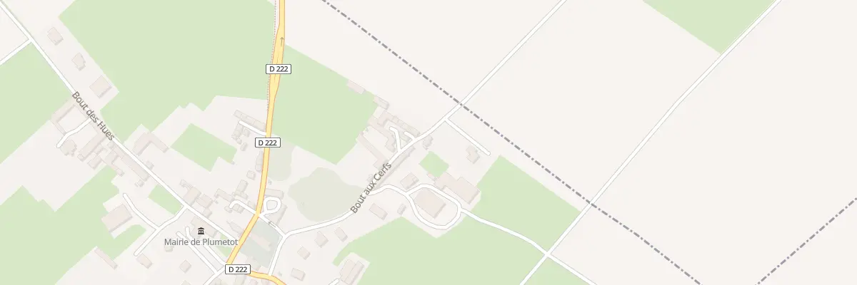 Plan du 12 Vc au Cerf à Plumetot