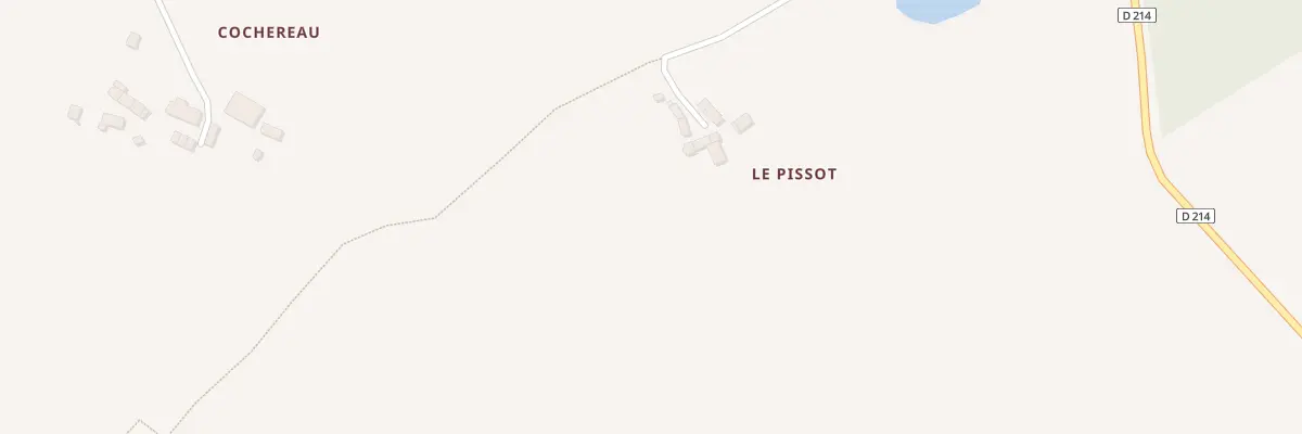 Plan du 5140 Le Pissot à Madré