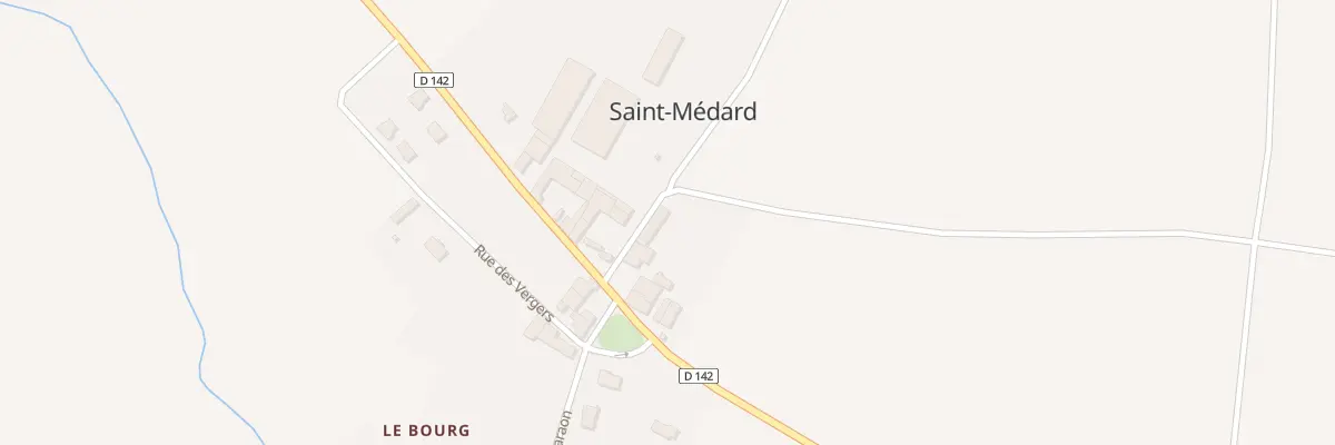Plan du 3 Rue de la Champagne à Saint-Médard