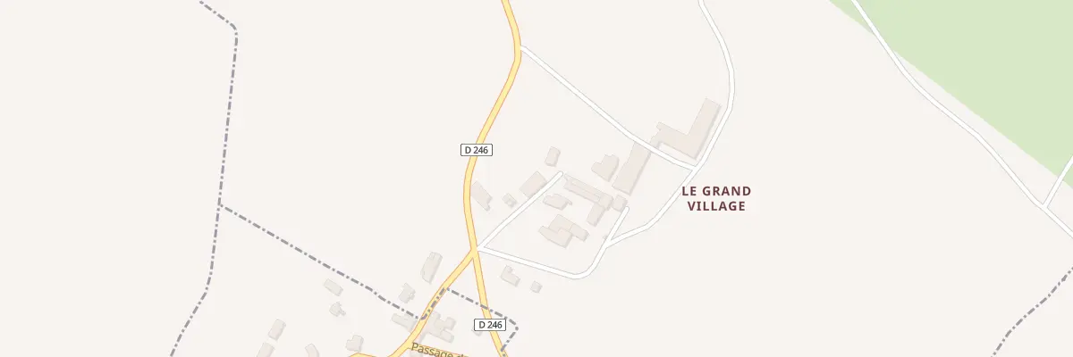 Plan du 40 Le Grand Village à Mouillac