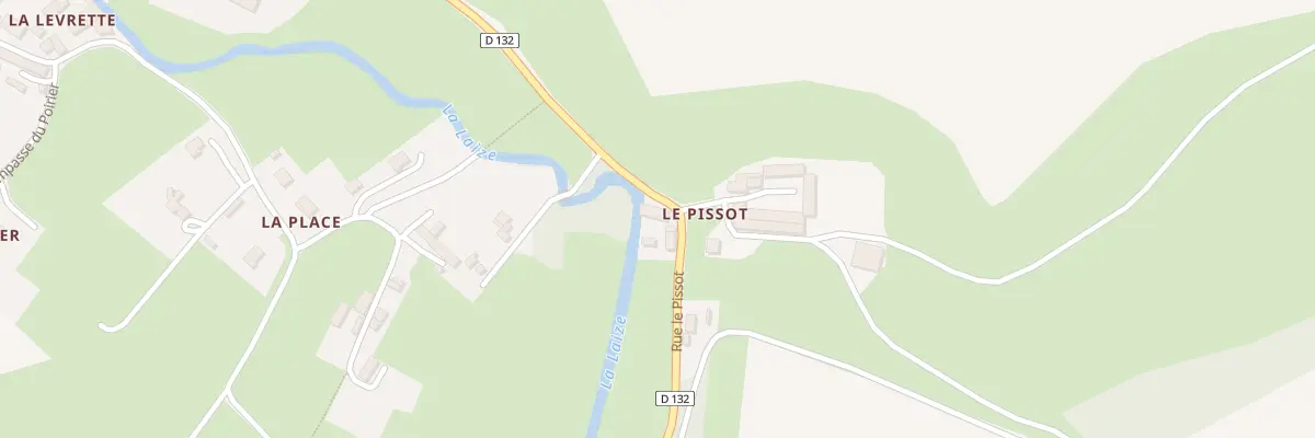 Plan du 4 Le Pissot à Fresney-le-Puceux