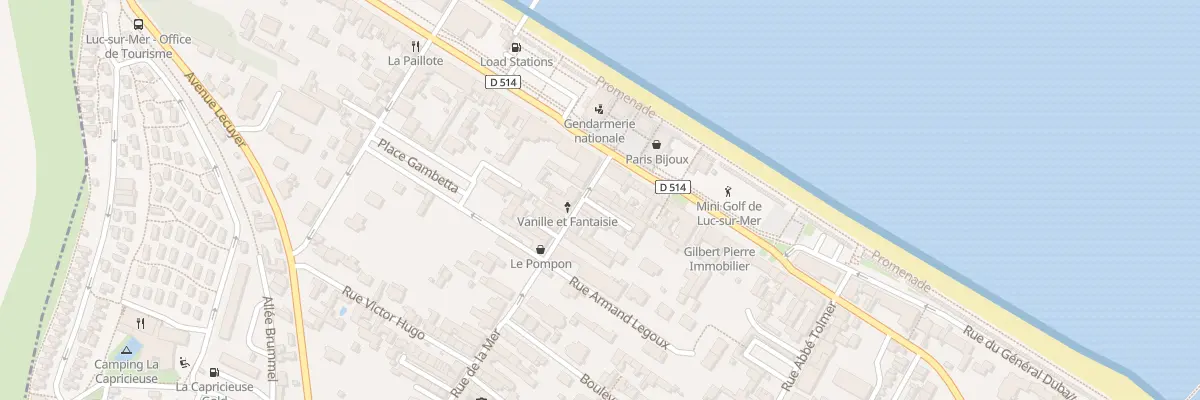 Plan du 3 Rue de la Mer à Luc-sur-Mer
