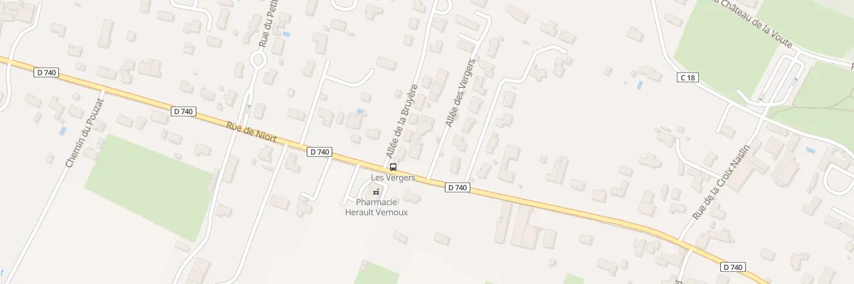 Plan du 68 Rue de Niort à Prahecq