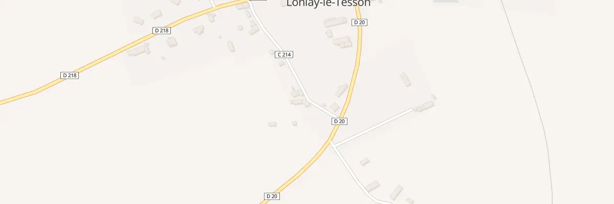 Plan du 45 Imp du Lavoir à Lonlay-le-Tesson
