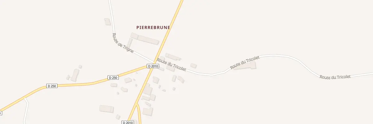 Plan du 3270 Rte du Tricolet à Laruscade