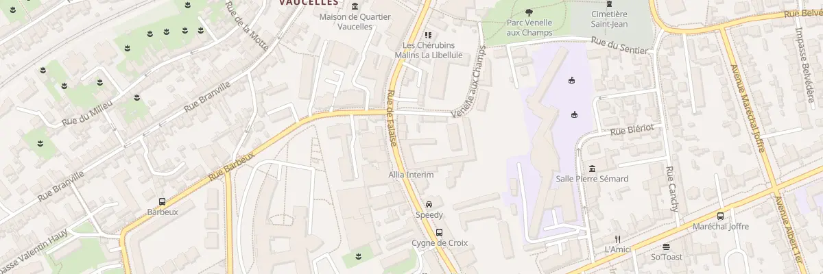 Plan du 69T Rue de Falaise à Caen