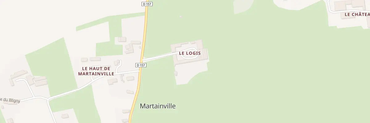 Plan du 1 Rte de St Germain Langot à Martainville