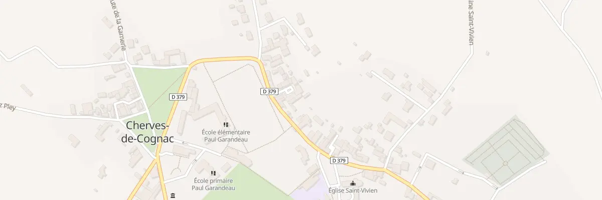 Plan du 2 Crs du Pinier à Val-de-Cognac