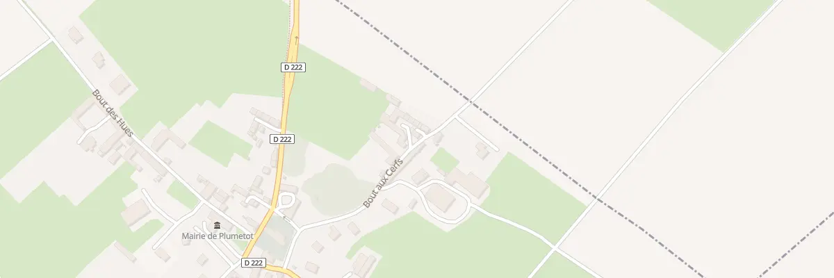 Plan du 19 Vc au Cerf à Plumetot