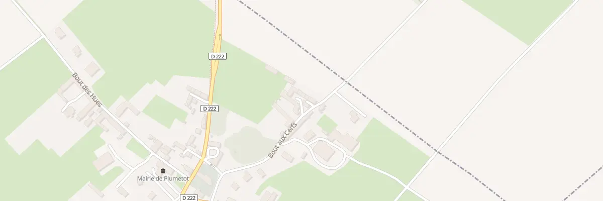 Plan du 15 Vc au Cerf à Plumetot