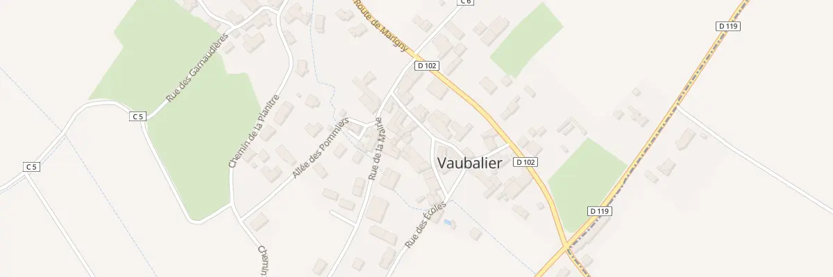 Plan du 4 Rue des Fours Vauballier aux Fosses