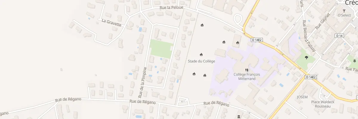 Plan du 22 Rue La Pimpine à Créon