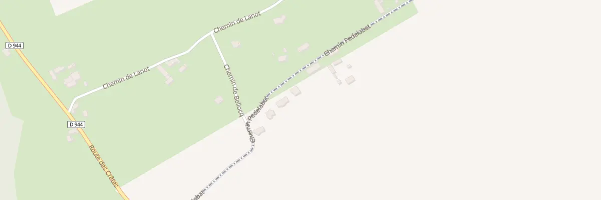 Plan de Che de Jb Pedelabat à Thèze