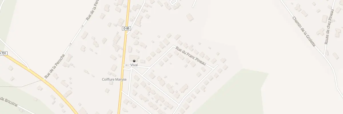 Plan du 6 Rue du Franc Pineau à Val-de-Cognac
