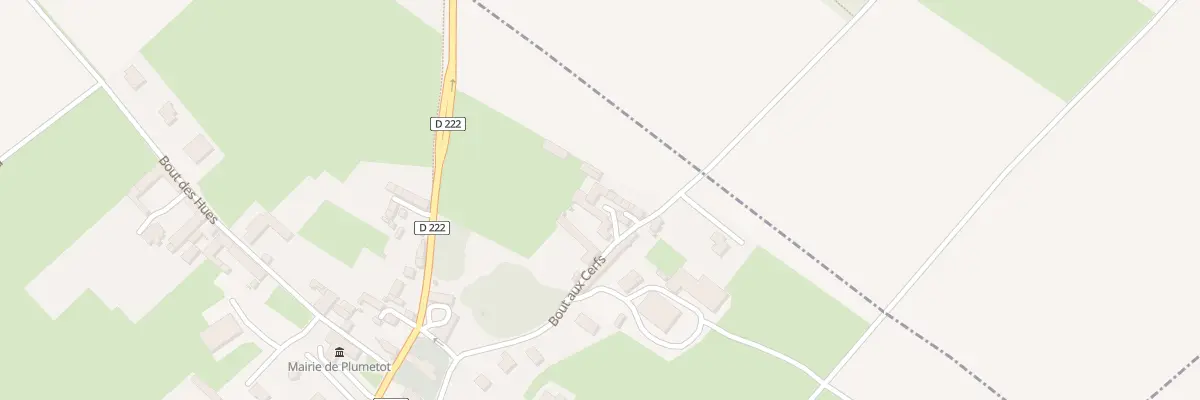 Plan du 11 Vc au Cerf à Plumetot