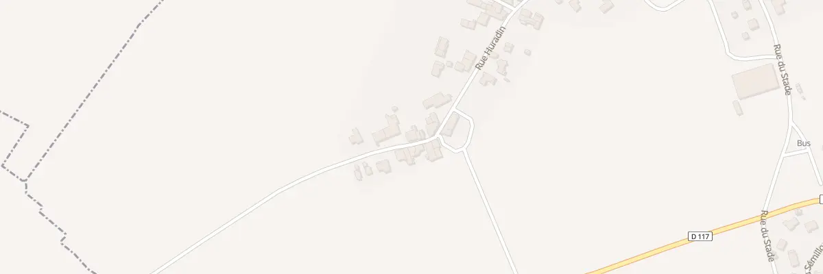Plan du 5 Huradin-Nord à Cérons