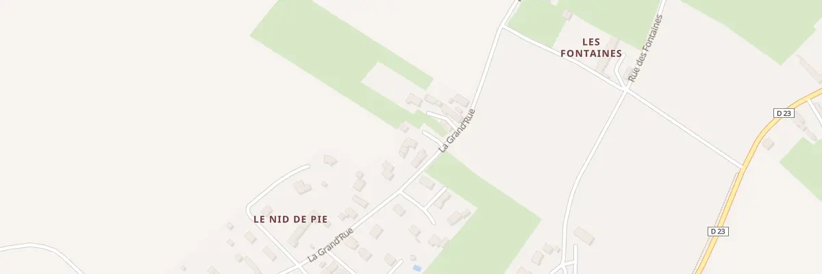 Plan du 38 Rue de la Grande Rue à Barbery