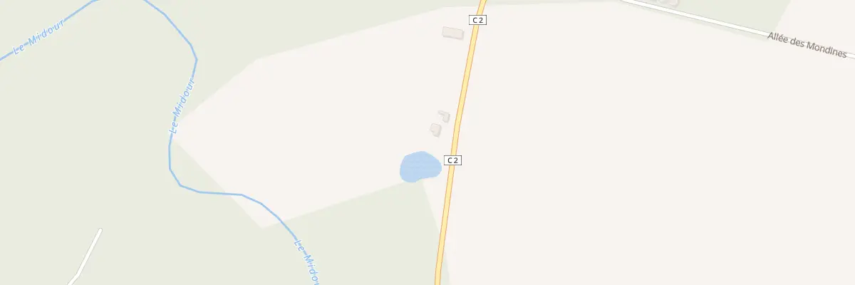 Plan du 747 Rte de Gaillères à Saint-Cricq-Villeneuve