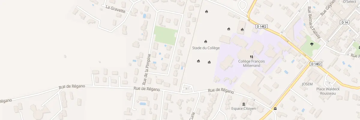 Plan du 24 Rue La Pimpine à Créon